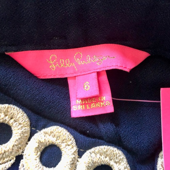 NWT Lily Pulitzer Navy Jane Shift Dress - Picture 11 of 13